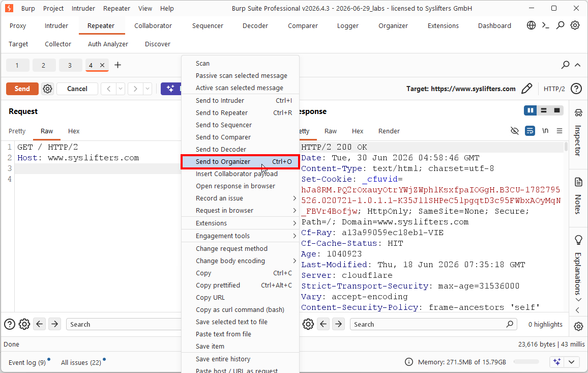 Creating collections for grouping requests
